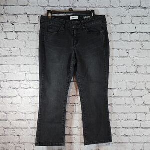 Sonoma Cropped Black Jeans Size 10